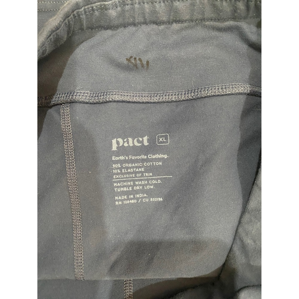 Pact Organic Cotton PureActive Skort Blue Teal Active Skirt XL - Picture 6 of 6